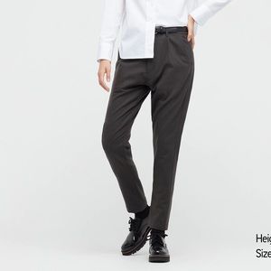 Jill Sander X Uniqlo wool blended taper trousers J+